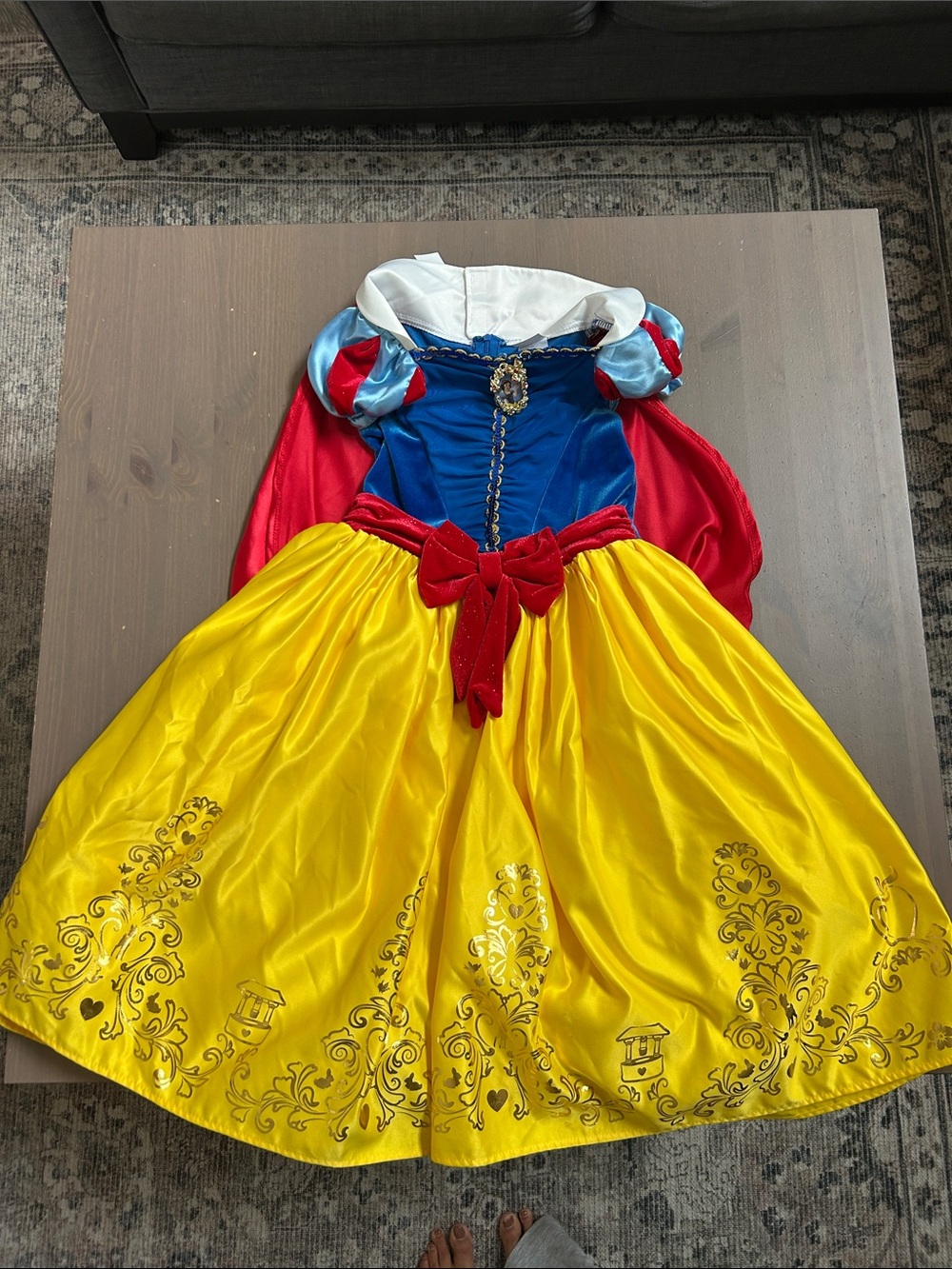 Classic Princess Snow White Dress Costume Size 4-6
